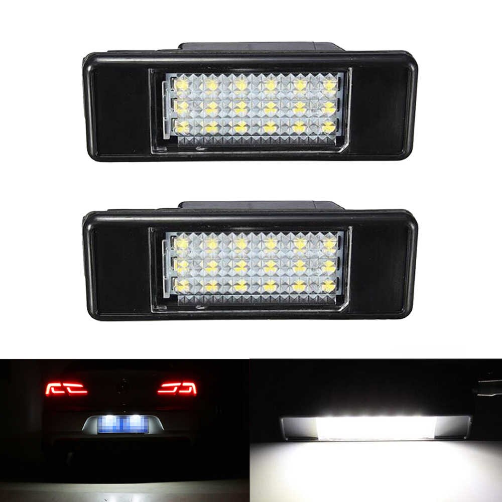 ANG RONG 2x Eclairage Plaque d'immatriculation LED Pour Peugeot 207 307 308 406 407 5008 