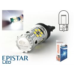 1x AMPOULE W21W XENLED V2.0 30 LED EPISTAR - CANBUS PERFORMANCE - BLANC