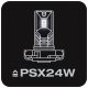 2X OSRAM PSX24W, FENDINEBBIA LED, 2604CW, 12V, 6.7W PG20-7