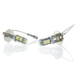 2 x h3 24v bulbs - led smd LED 9