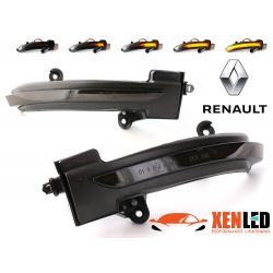 Repetidores dinámica de desplazamiento LED retro iv Megane - Renault
